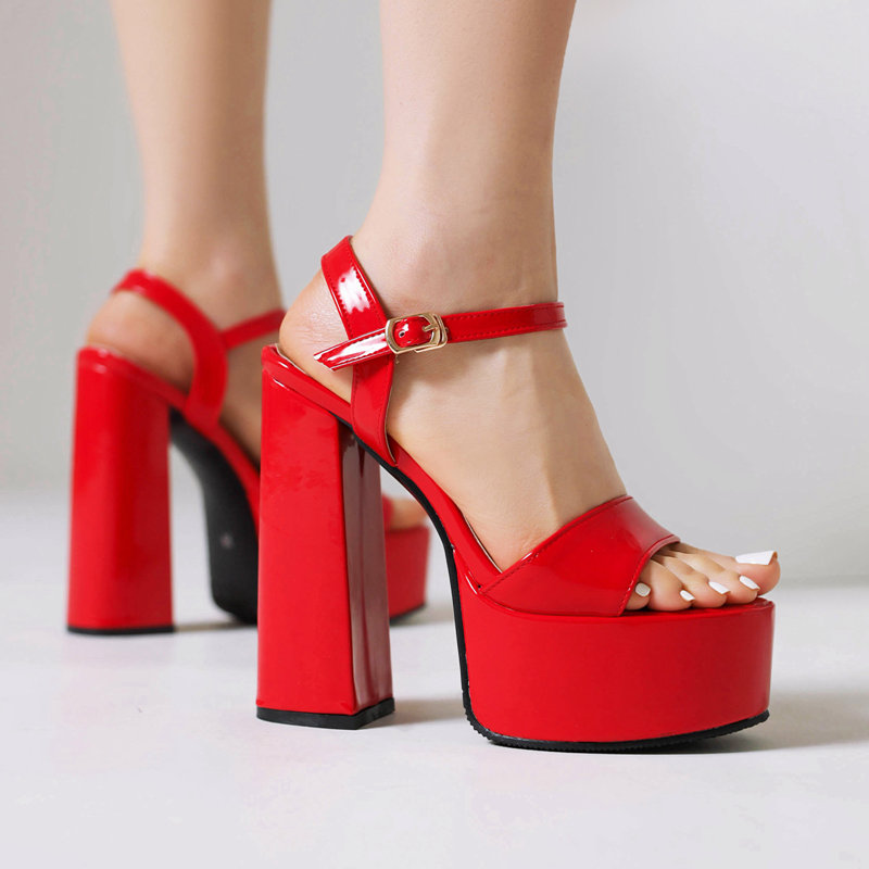 Peep Toe Heels - ORCHALISA Design Women Sandals Peep Toe