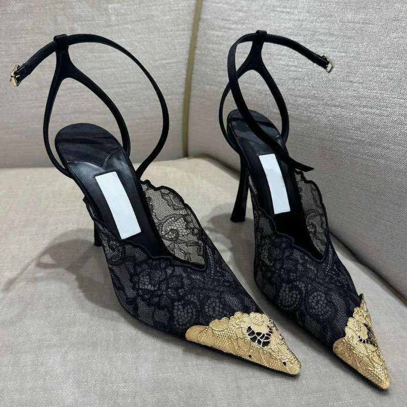 Kids Shoes Women - Fashion Lace Sequin Hollow Out Mesh