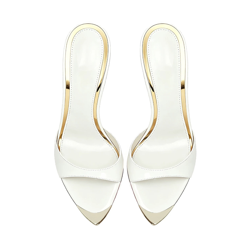 Patent Leather Pump - Summer new style slim heel niche