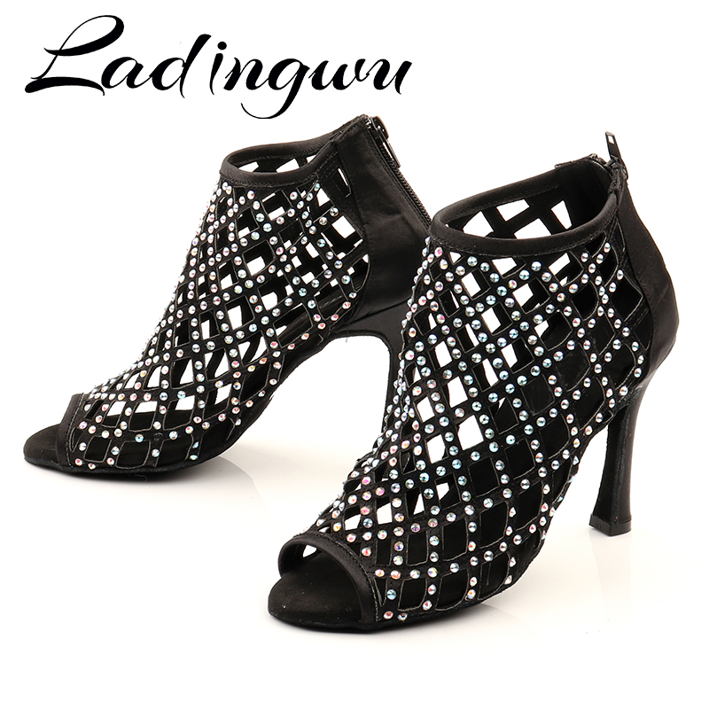Women'S Shoes Z - Ladingwu Black Dance Shoes Woman Shoes