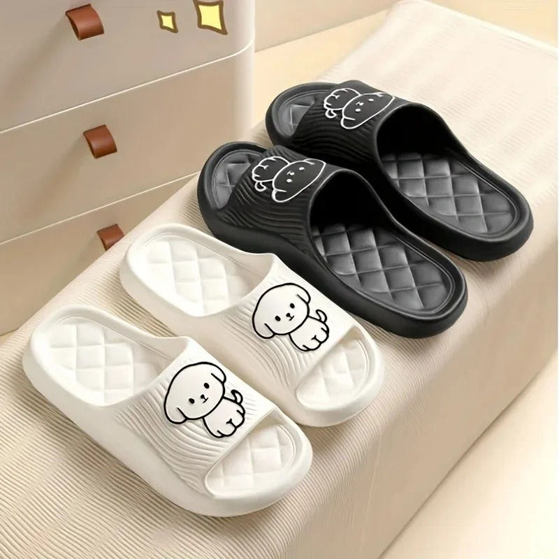 Cute Carton Slippers Bathroom  - Women Shoes Wedges review and price