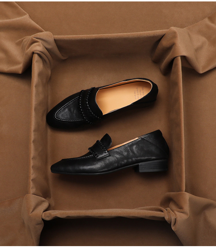 SHOEBOX Retro soft sheepskin o - Peep Toe Heels review and price