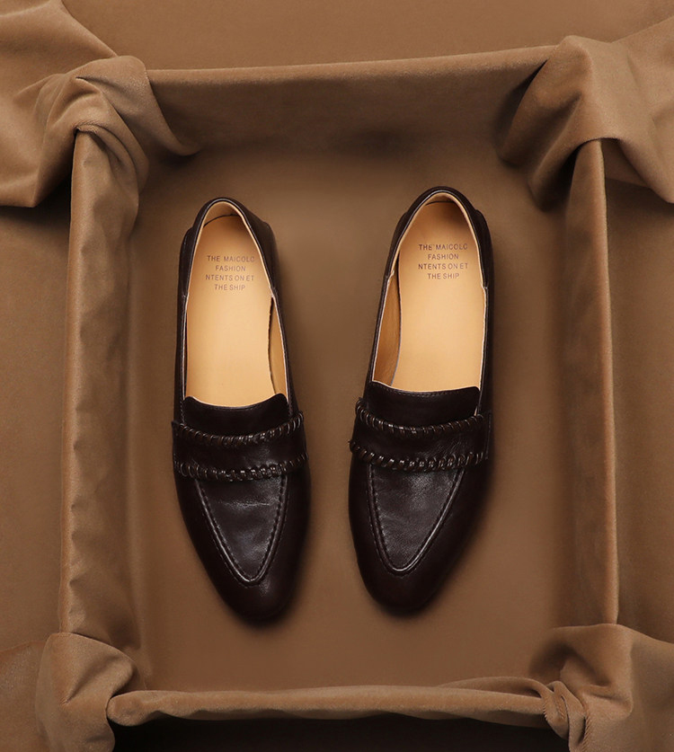 SHOEBOX Retro soft sheepskin o - Peep Toe Heels review and price