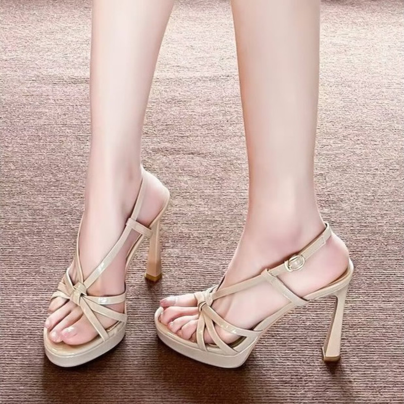 Summer 2026 French Style Nude  - Women Shoes Waterproof review and price