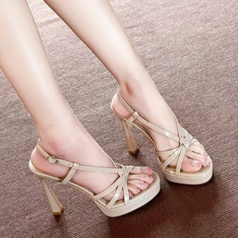 Summer 2026 French Style Nude  - Women Shoes Waterproof review and price