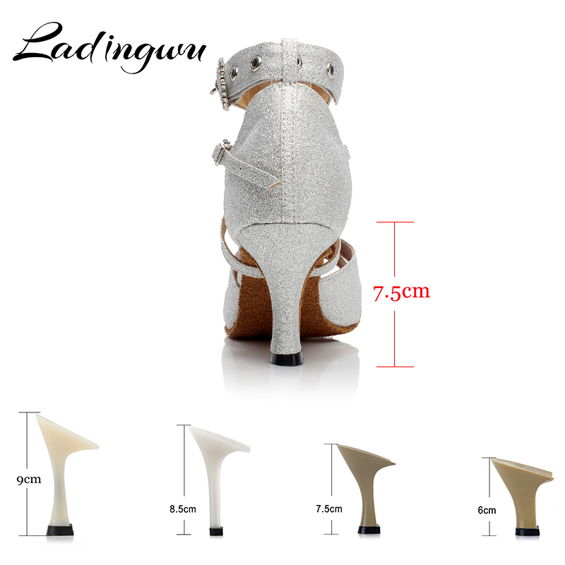 Ladingwu Latin Dance Shoes Gli - Women'S Shoes Z review and price