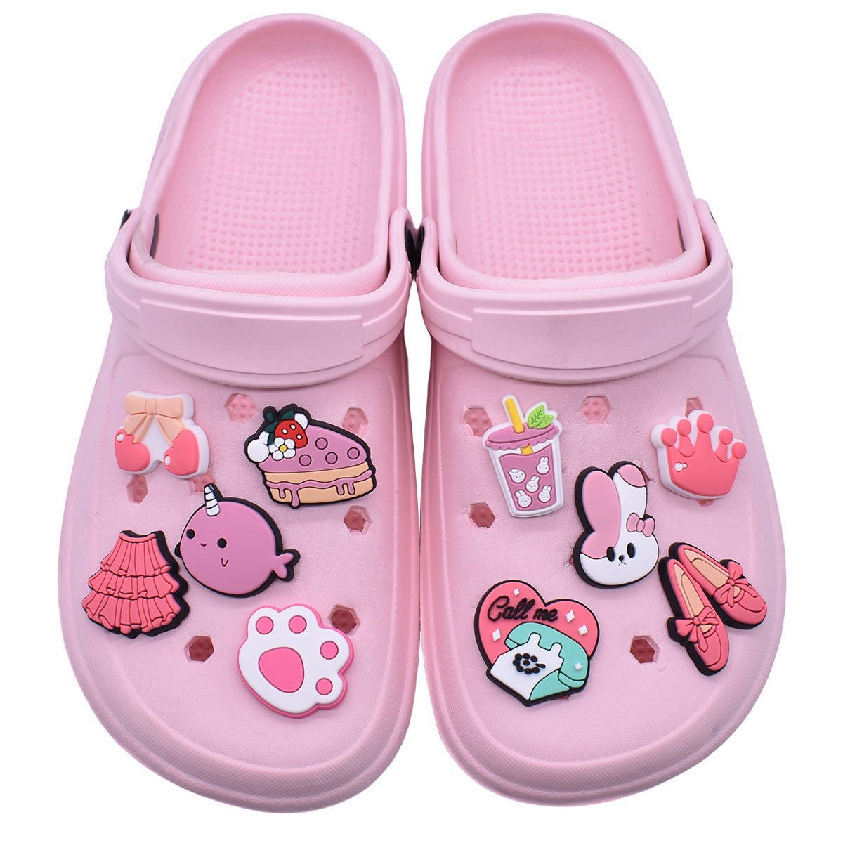 Cute Pink Shoe Charms Decorati - Women'S Shoes Crocs review and price