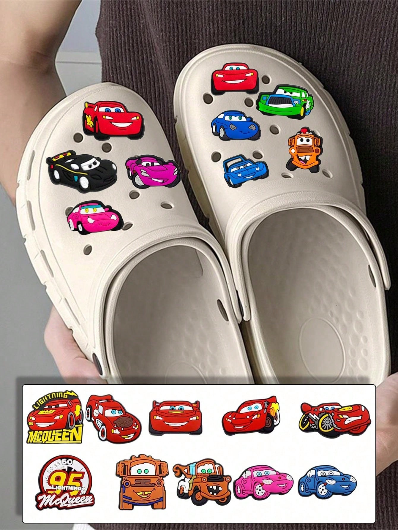 10/20Pcs Fashion Anime Cars Ma - Women'S Shoes Back To School review and price