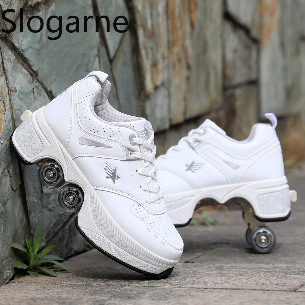Women 4 Wheels Deformation Rol - Women Shoes Waterproof review and price