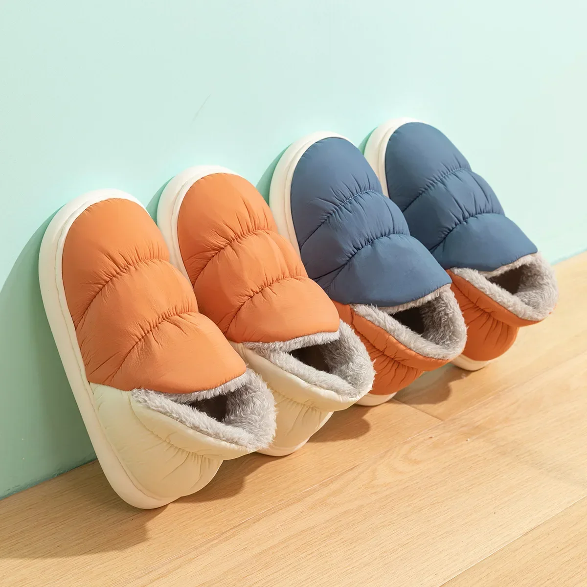 Women Men Slippers Winter Down - Women Shoes Waterproof review and price