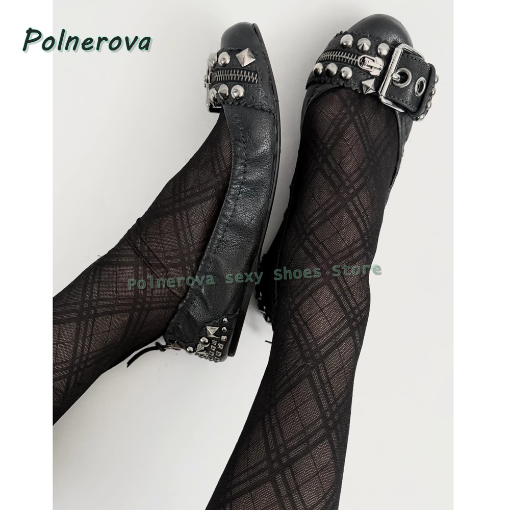 Rivet Belt Buckle Mary Jane Sh - Women Shoes Size Chart review and price