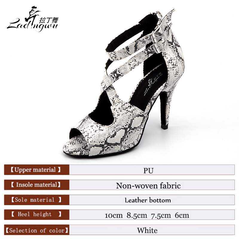 Ladingwu New White Snake textu - Women'S Shoes Z review and price