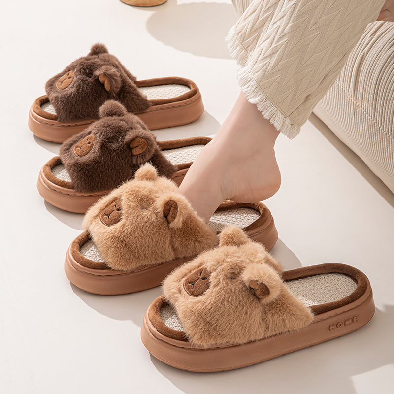 Hemp Cartoon Women's Slippers  - Women'S Shoes Popular review and price