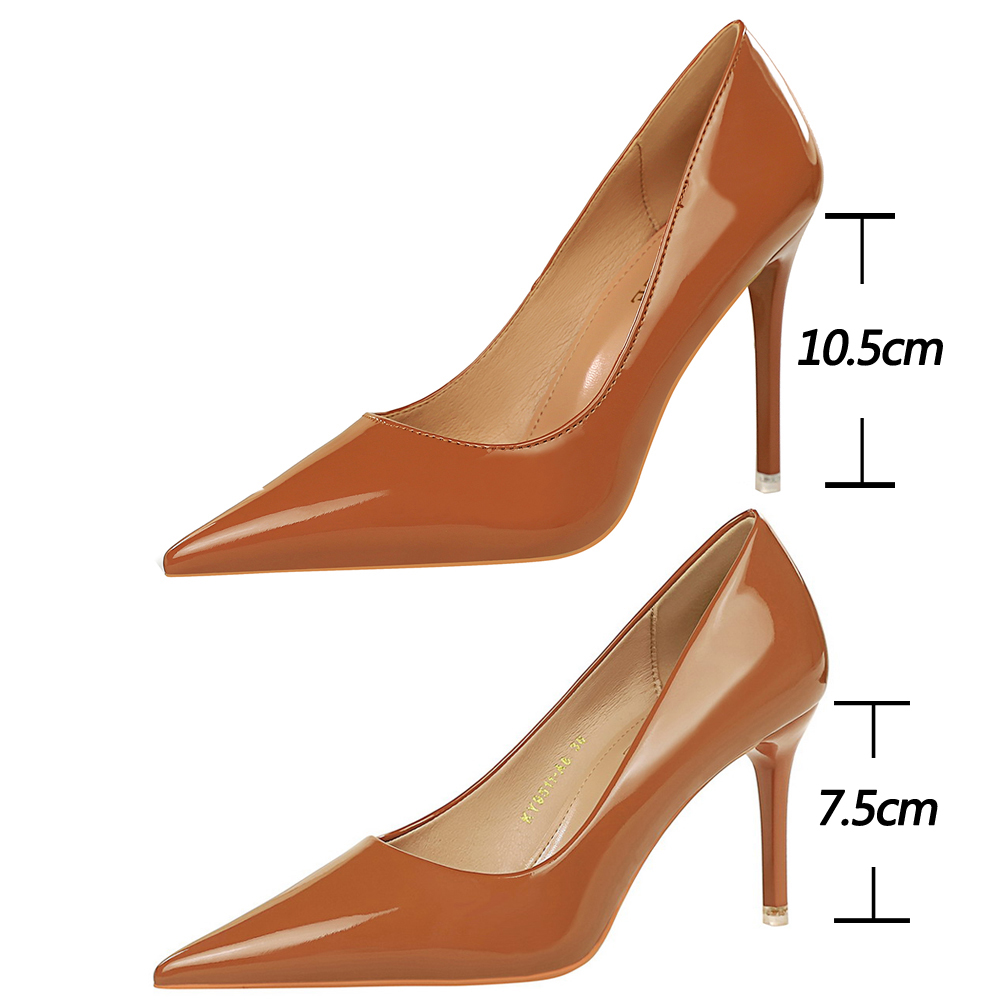 BIGTREE Shoes Patent Leather S - Patent Leather Pump review and price