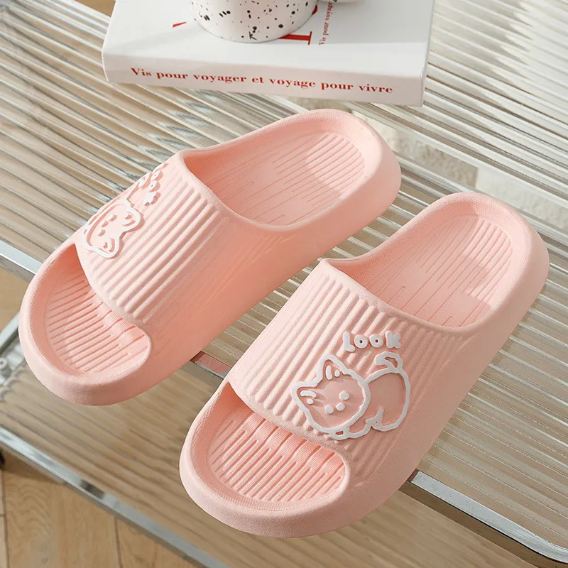 Summer Kawaii Cats Slippers Wo - Women Shoes Waterproof review and price