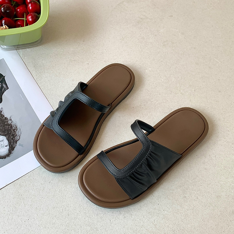 Women Summer New Slide Sandals - Thong Flat Sandal review and price