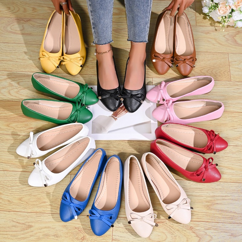 Bow Shallow Mouth Soft Sole Co - Women Shoes Wedges review and price