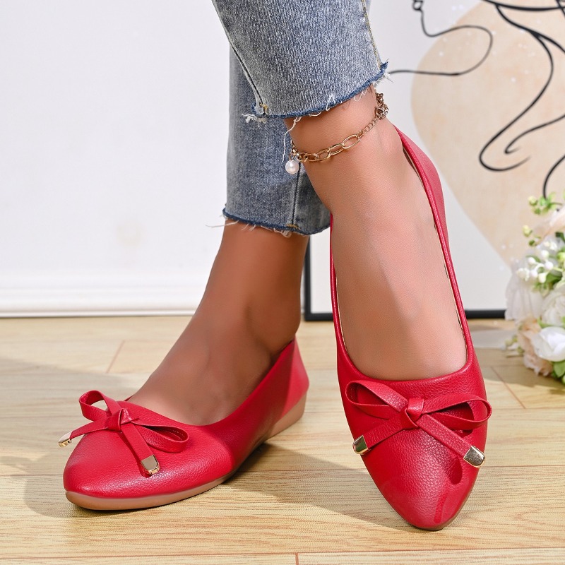 Bow Shallow Mouth Soft Sole Co - Women Shoes Wedges review and price
