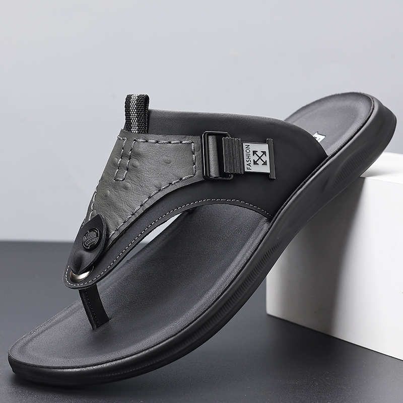 Men's Adjustable Buckle Thong  - Thong Flat Sandal review and price