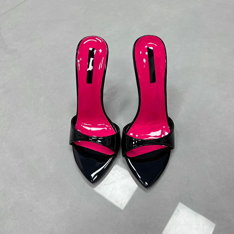 Woman Stilettos 12cm Slipper S - Patent Leather Pump review and price