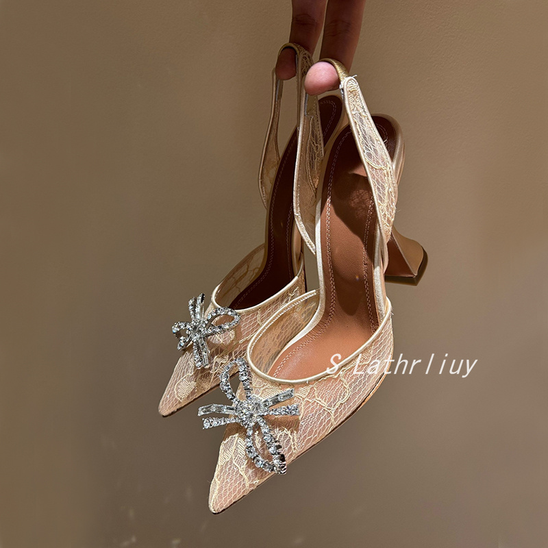 Sandals Rhinestone Flower Poin - Patent Leather Pump review and price